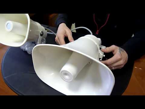 Видео: Новая линейка громкоговорителей и систем оповещения САТРО