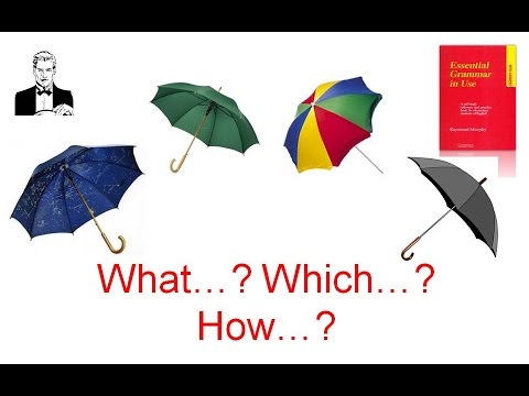 Видео: 'Какой' или  'Который' и 'Как' What...? Which...? How...?'