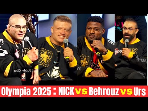 Видео: Olympia 2025 Live Ник Уокер Поук против УРС Калецинки против Бехруза против Эндрю Джекеда