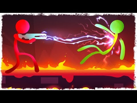 Видео: ЧЕЛОВЕЧЕК vs ЛАЗЕР В STICK FIGHT THE GAME!!!