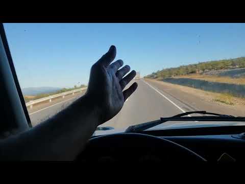 Видео: ДвижМиш в сторону дома из Снежногорска на Volvo VNL 780 в компании с Volvo VNL 670.