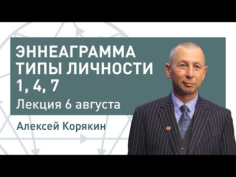 Видео: Эннеаграмма. Типы личности 1, 4, 7