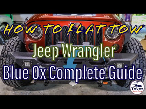 Видео: Как буксировать Jeep Wrangler (ПОЛНОЕ РУКОВОДСТВО) // Texas Young Guns