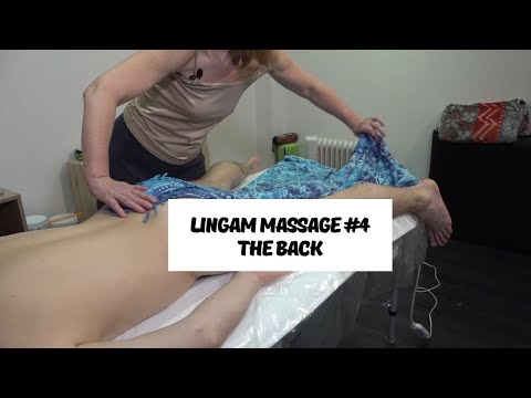 Видео: Лингам массаж #4 - спина