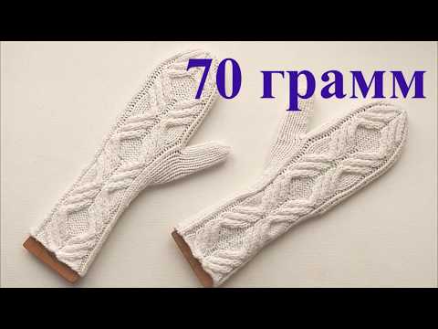 Видео: AlinaVjazet. Варежки "Тамина"! Подробнейший мастер-класс!