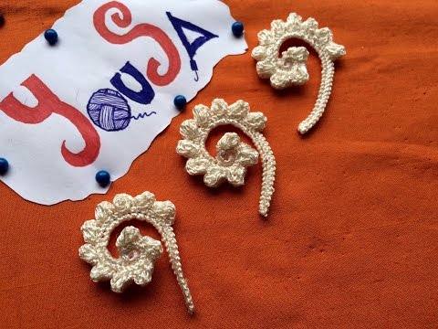 Видео: Ирландское вязание -Свадебное платье учебник 10