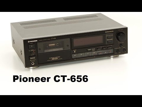 Видео: Pioneer CT-656.Обзор кассетной деки.