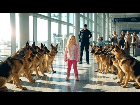 Видео: 😱🚨 «14 полицейских собак окружили девушку в аэропорту… То, что случилось дальше, шокировало всех!» 💔