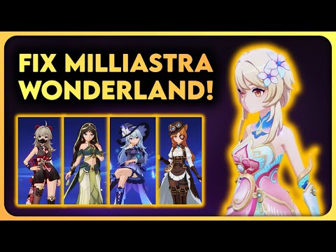 Видео: Дорогой @GenshinImpact, вот как можно исправить «Страну чудес Миллиатры». ☺️