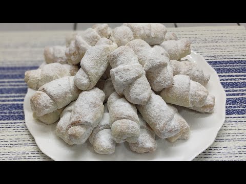 Видео: Рогалики на смальці, виходять воздушні і дуже смачні.