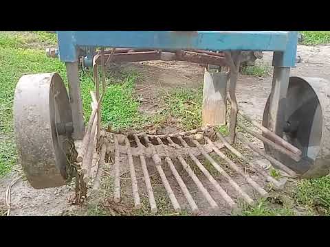 Видео: Мототракторна картоплекопалка всі допрацювання