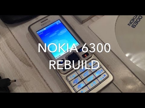 Видео: Nokia 6300 rebuild замена корпуса, разбор, восстановление