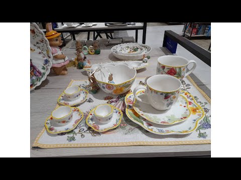 Видео: Villeroy & Boch пасхальная* весенняя коллекции.