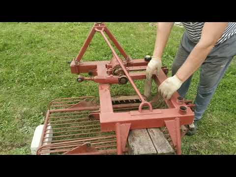 Видео: Ремонт картофелекопалки и немного о нашем инструменте