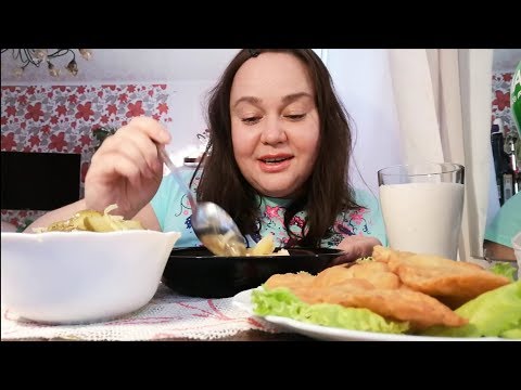 Видео: Мукбанг Комплексный обед