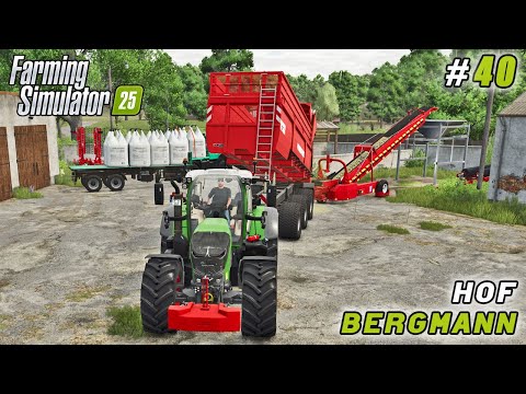 Видео: Корма и удобрения для свиней приносят большую прибыль до сбора урожая картофеля | FS 25 | Хоф Бер...