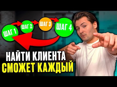 Видео: Сделай ЭТО чтобы Найти Первого Клиента
