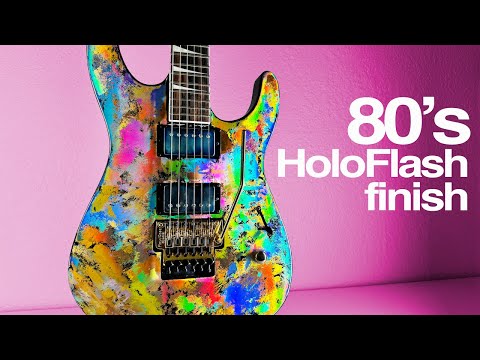 Видео: Гламур с Holoflash: мастер-класс в стиле 80-х