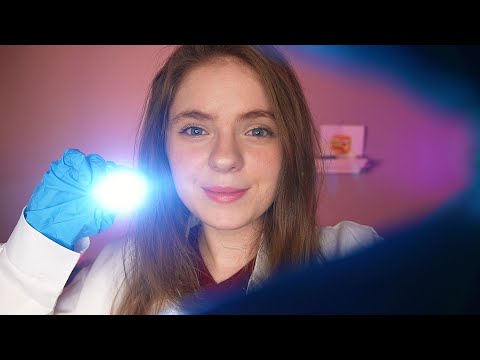 Видео: ASMR обследование черепных нервов, но вы можете закрыть глаза с субтитрами😌 Doctor roleplay