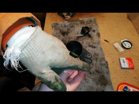 Видео: Течь заслонки остановки двигателя Renault Laguna 2 1.9dci