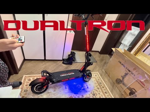 Видео: Самокат Dualtron Victor Luxury Plus Minimotors Распаковка Обзор