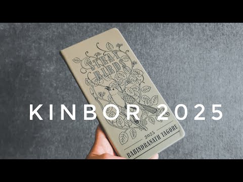 Видео: Мой планер на 2025 год. Обзор Kinbor weekly 2025