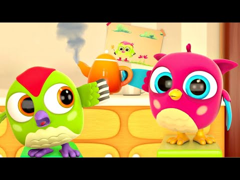 Видео: Музыкальные мультики Совенок Хопхоп для малышей. Антонимы холодный и горячий @OwletHophop