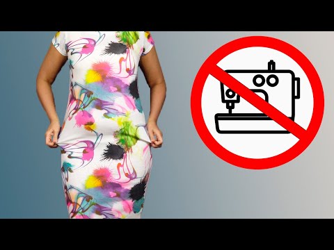 Видео: 💥✅ Портные остались без работы! Секретный способ расширения платья без шитья!