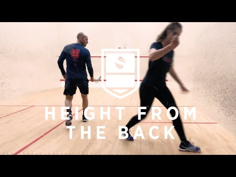 Видео: Советы и рекомендации по игре в сквош: 3 прямых удара, которые вам понадобятся из задней зоны