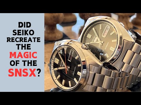 Видео: Удалось ли Seiko воссоздать «магию» SNXS79? — сравнение SRPK89 с легендарными SNXS79