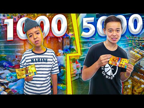 Видео: 24 сағат 1000ТГ Vs 5000ТГ ӨМІР СҮРУ ЧЕЛЛЕНДЖ! // (Бека Vs Асёка)