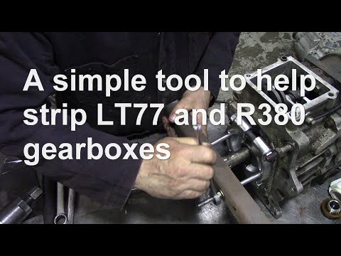 Видео: Простой инструмент для разборки коробок передач LT77 и R380