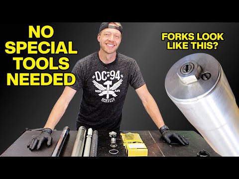 Видео: Переборка вилок KYB Open Chamber без специальных инструментов