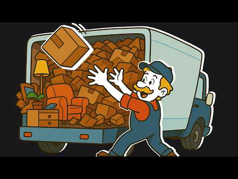 Видео: Клиентка Заявила, Что Мы Слишком Медленно Загружаем Её Вещи в Фургон. Хорошо, Поработаем Быстрее!