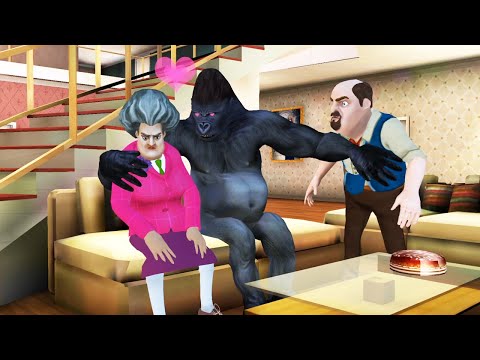 Видео: НОВЫЙ МУЖ Училки Мисс Ти учительница Scary Teacher 3D ДЕЛАЮ КОНЦОВКУ против Miss T