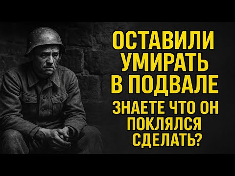 Видео: Оставили умирать в подвале, Знаете что он поклялся сделать?