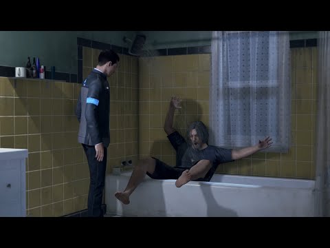 Видео: Detroit: Become Human #10 | БУХОЙ ХЭНК