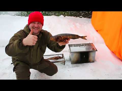 Видео: Горячее копчение рыбы. Терпуг. Вкусная, нежная рыбка.