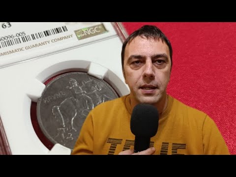 Видео: Най-добрата желязна монета от 10 лева в NGC