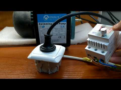 Видео: Розумний пристрій м'якого запуску для однофазного двигуна SSBP-3.5 SMART