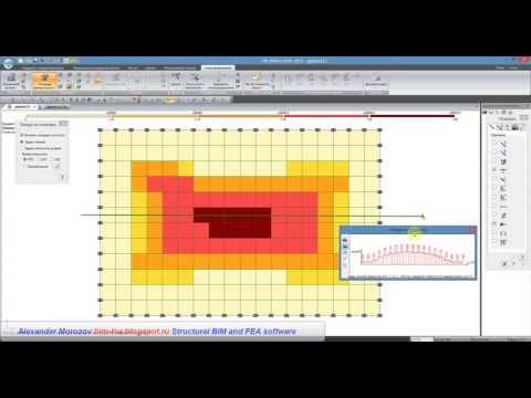 Видео: Расчет железобетонной плиты в ПК ЛИРА-САПР 2012