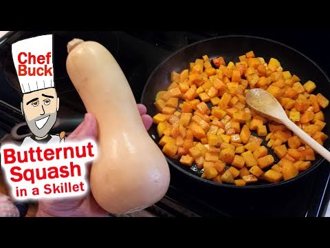 Видео: Мускатная тыква на сковороде: быстрый и простой рецепт