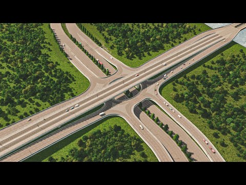 Видео: БОЛЬШАЯ ДОРОЖНАЯ РАЗВЯЗКА в Cities Skylines 3 УРОВНЯ Cities Skylines Прохождение #19