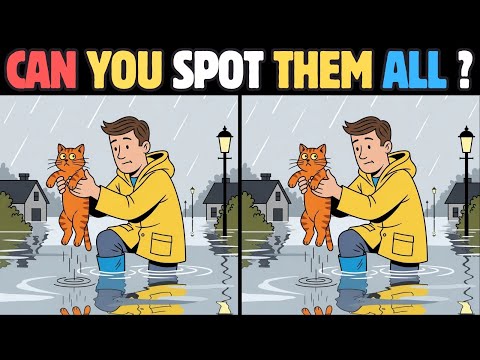Видео: Только 1% сможет найти все 15 отличий! ⚡🎯 #330