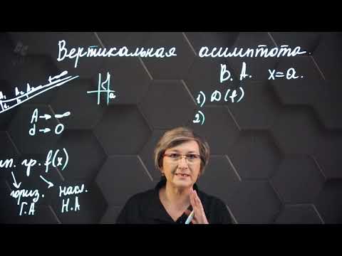 Видео: Асимптоты функции. 10 класс.