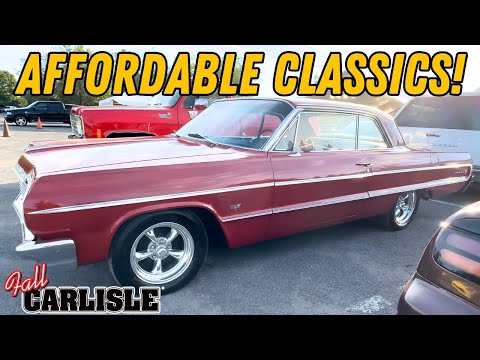 Видео: Доступные классические автомобили на осеннем аукционе в Карлайле 2025 года | Доступные цены на кл...