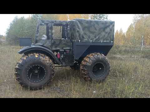 Видео: Большой тент на вездеходы ТДН мосты УАЗ, ТДН Лонг