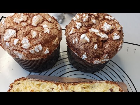 Видео: Настоящий Панеттоне на закваске Левито Мадре / Panettone on sourdough to Levitate Madre