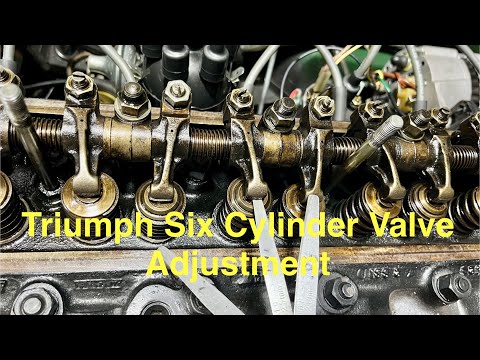 Видео: Triumph Valve Adjust 6 цилиндр