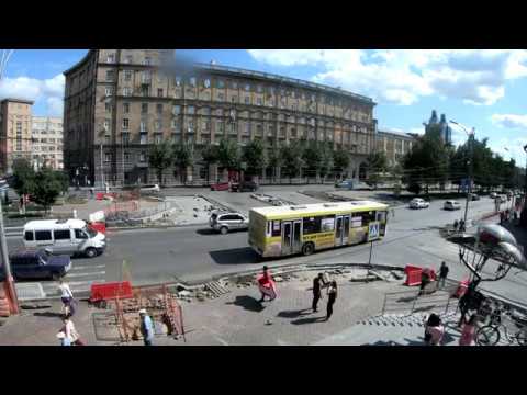 Видео: Новосибирск  - Красный проспект 4К